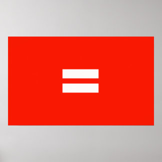 Equality Pride Flag Poster