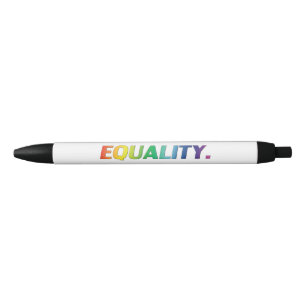 "equality" pride lgbtq rainbow colors - pen