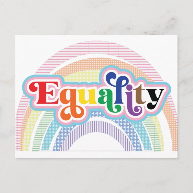 Equality Pride  Postcard (Front)