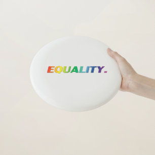 equality rainbow pride colors Frisbee Flying Disc