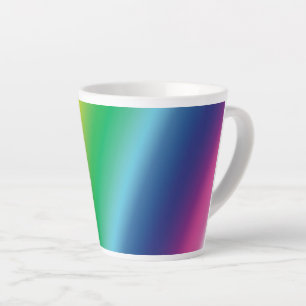 equality rainbow pride colors - latte mug