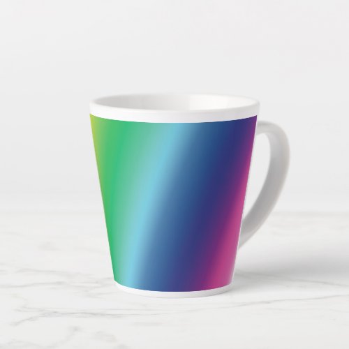equality rainbow pride colors _ latte mug