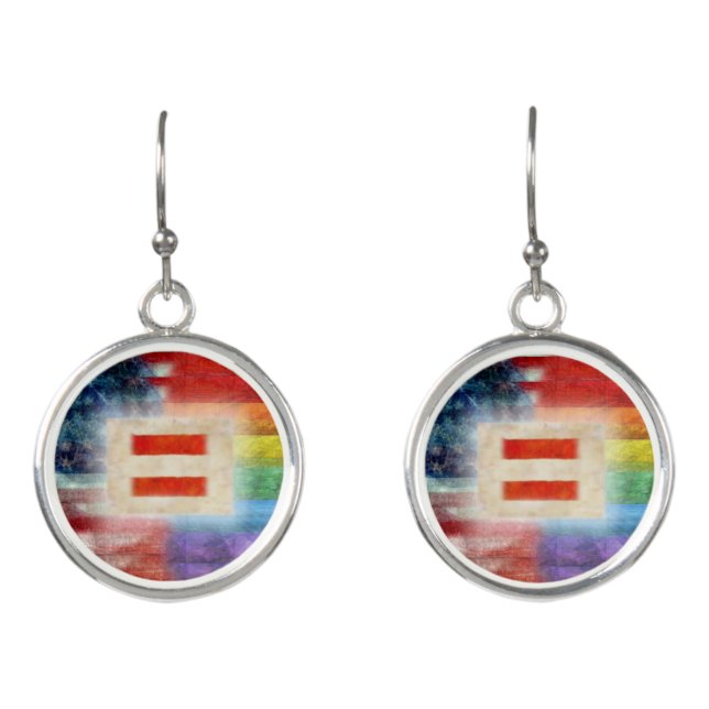 Equality & Rights For All Earrings (Front)