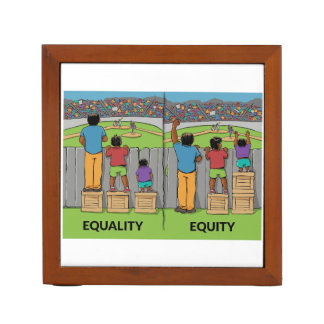 Equality vs Equity – Inspiring Social Justice  Desk Organizer