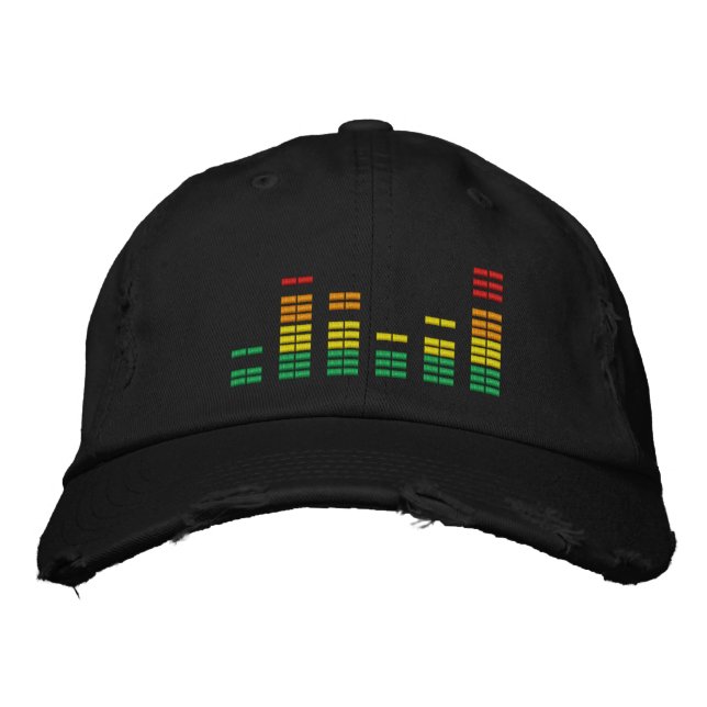 Equalizer Embroidered Baseball Hat (Front)