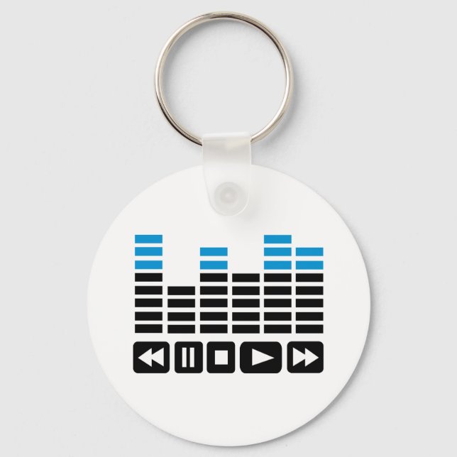 Equalizer Keychain (Front)
