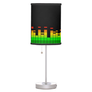 Equalizer Vibes from the Beat of DJ Music decor Table Lamp