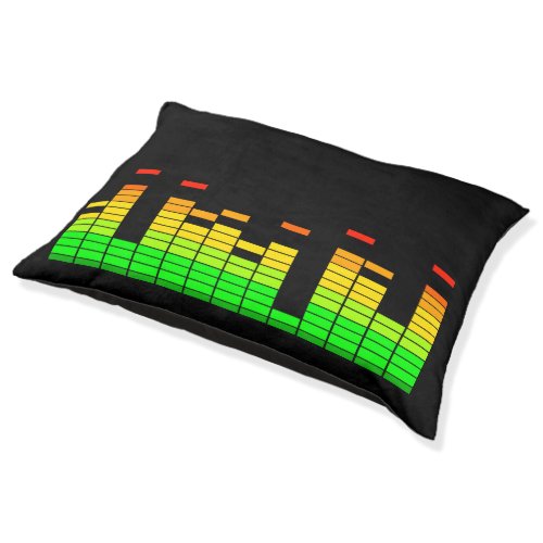 Equalizer Vibes from the Beat of DJ Music Pet Bed