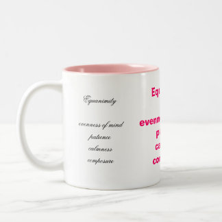 Equanimity mug