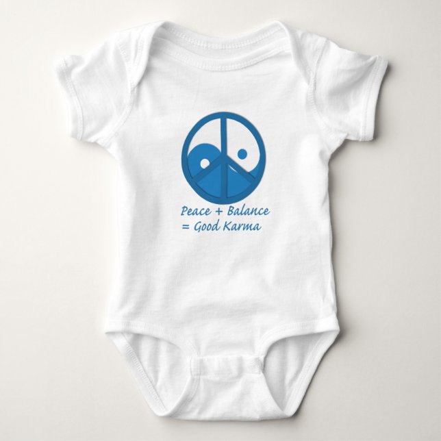 Equation for Good Karma Baby Bodysuit (Front)