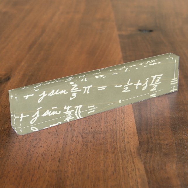 Equation Name Plate (Side)