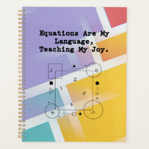 Equations My Language   Teaching My Joy Math Planner