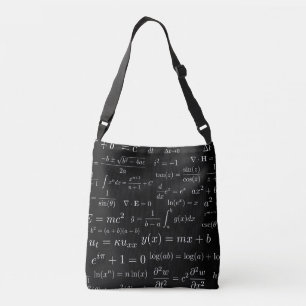 Equations of Math and Science Messenger Bag