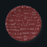 Equations of Math and Science Paper Plates<br><div class="desc">All of the most famous equations of mathematics combined in one design.</div>