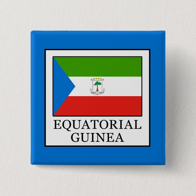Equatorial Guinea Button (Front)
