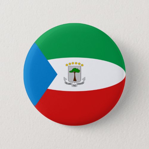 Equatorial Guinea Fisheye Flag Button