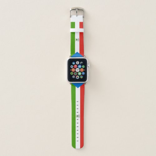 Equatorial Guinea Flag Apple Watch Band