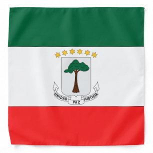 Equatorial Guinea Flag Bandana