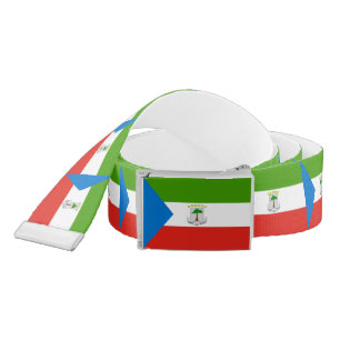 Equatorial Guinea Flag Belt