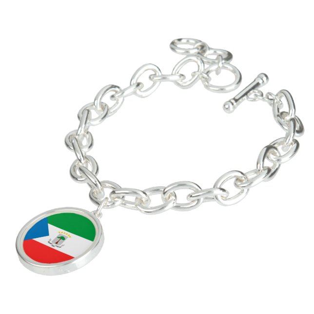 Equatorial Guinea flag Bracelet (Side)