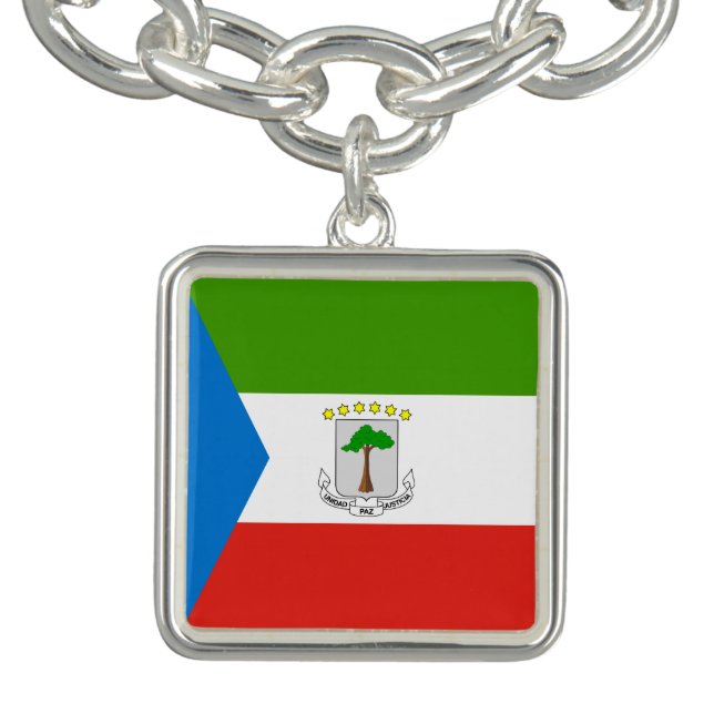 Equatorial Guinea Flag Bracelet (Design)