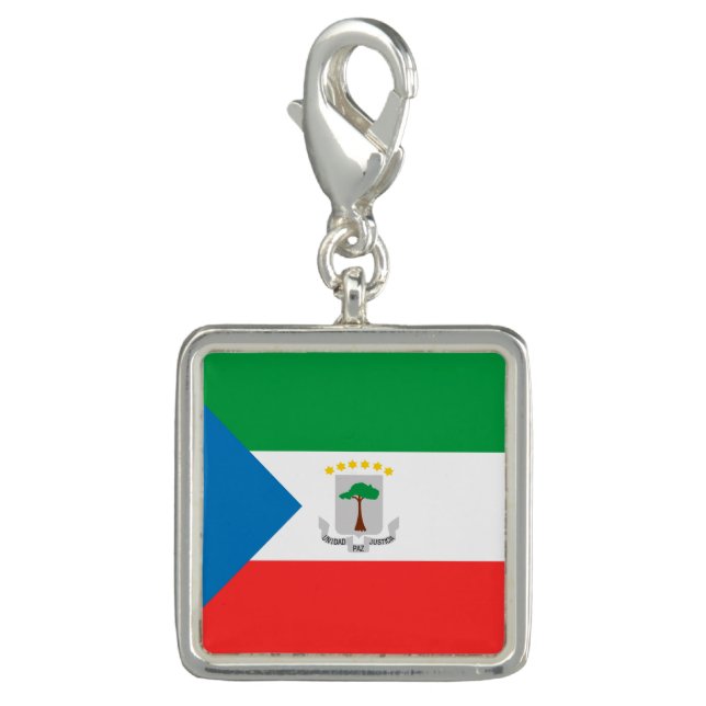 Equatorial Guinea flag Charm (Front)