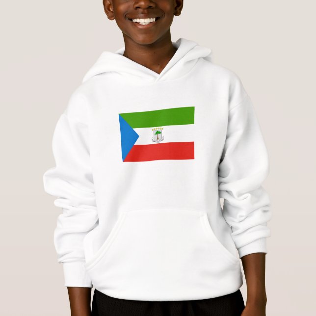 Equatorial Guinea Flag Hoodie (Front)