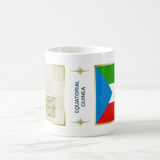 Equatorial Guinea Flag + Map Mug