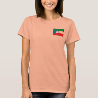 Equatorial Guinea Flag + Map T-Shirt