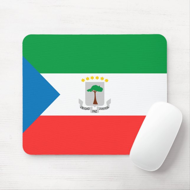 Equatorial Guinea flag Mouse Pad (With Mouse)