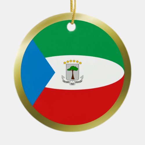 Equatorial Guinea Flag Ornament