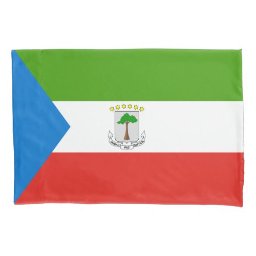 Equatorial Guinea Flag Pillow Case