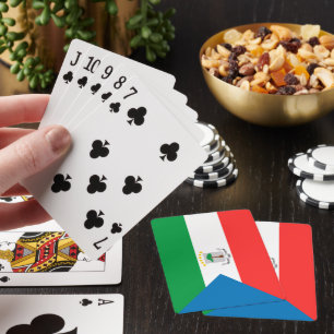 Equatorial Guinea flag Poker Cards