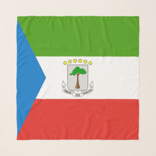 Equatorial Guinea Flag Scarf