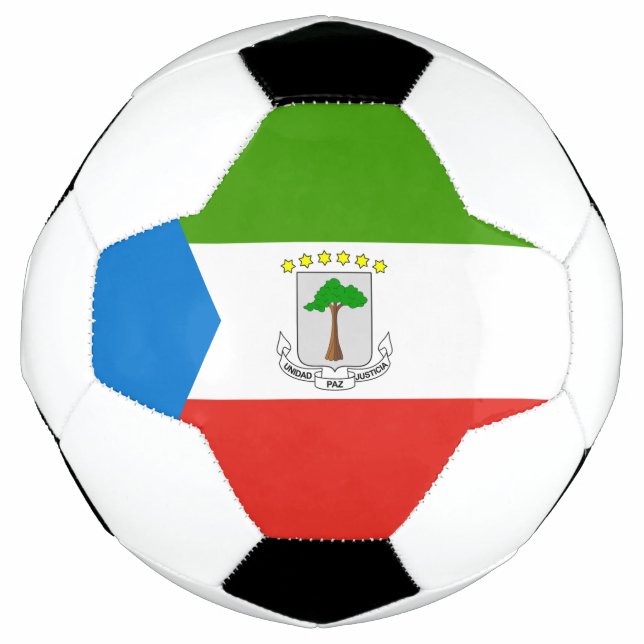 Equatorial Guinea Flag Soccer Ball (Front)