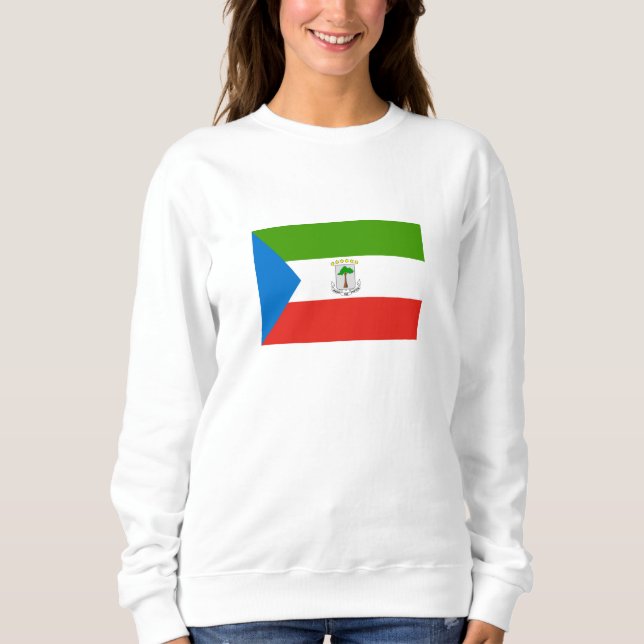 Equatorial Guinea Flag Sweatshirt (Front)