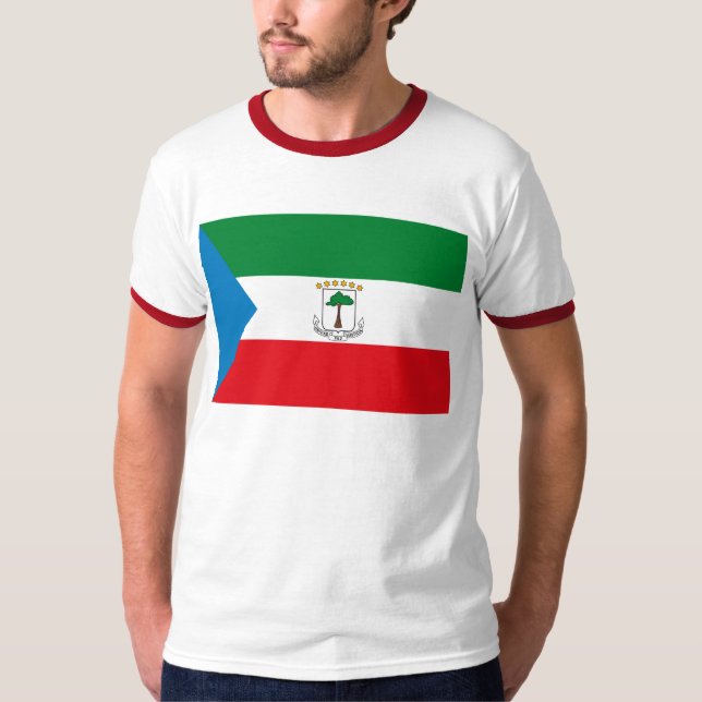 Equatorial Guinea Flag T-shirt (Front)