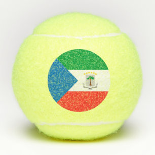 Equatorial Guinea flag Tennis Balls
