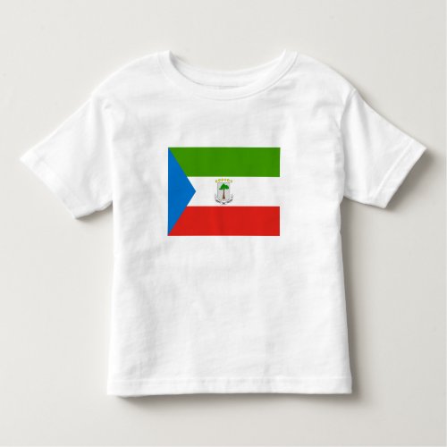 Equatorial Guinea Flag Toddler T_shirt