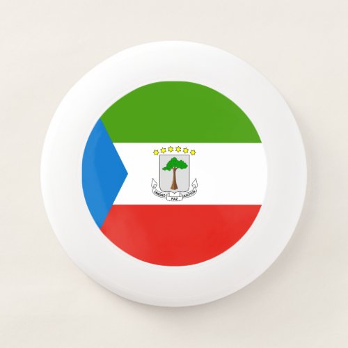 Equatorial Guinea Flag Wham_O Frisbee