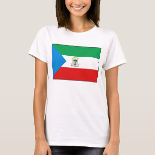 Equatorial Guinea Flag x Map T-Shirt