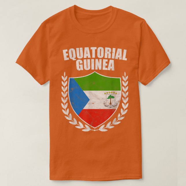 Equatorial Guinea I Ecuador Guinea  T-Shirt (Design Front)