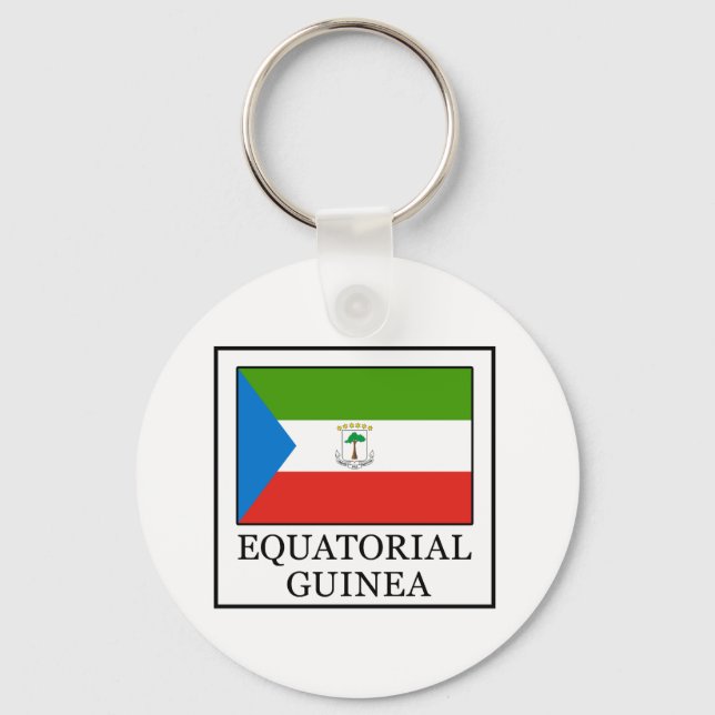 Equatorial Guinea Keychain (Front)