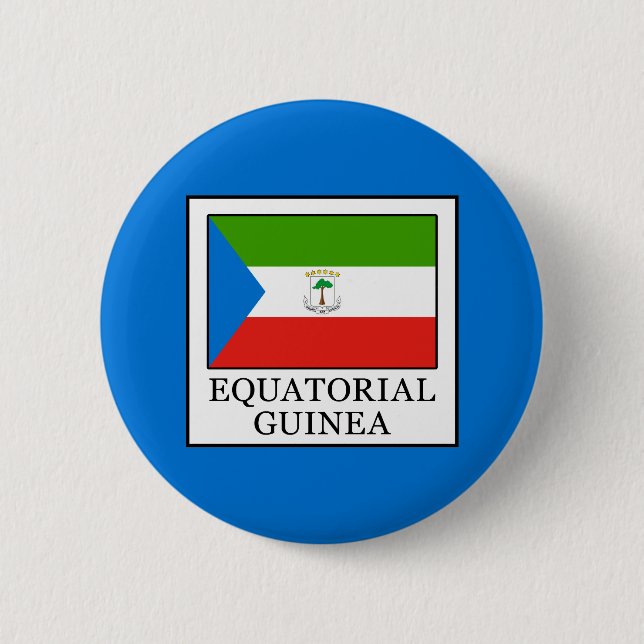 Equatorial Guinea Pinback Button (Front)