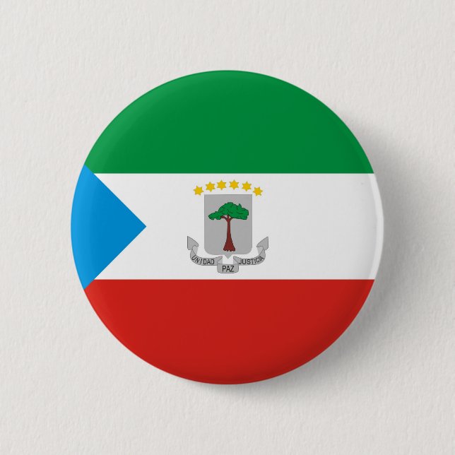 Equatorial Guinea Pinback Button (Front)