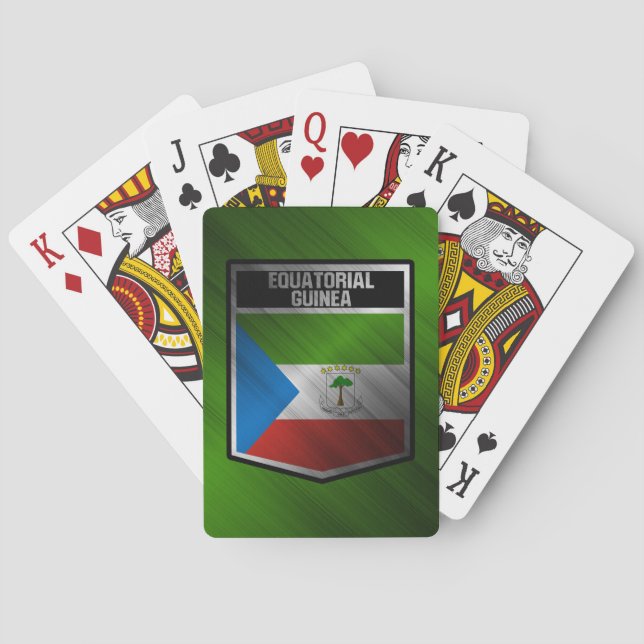 Equatorial Guinea Poker Cards (Back)