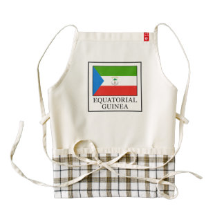 Equatorial Guinea Zazzle HEART Apron