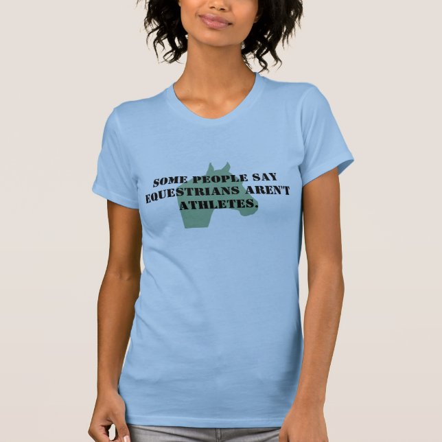 Equestrian Athlete T-Shirt (Front)