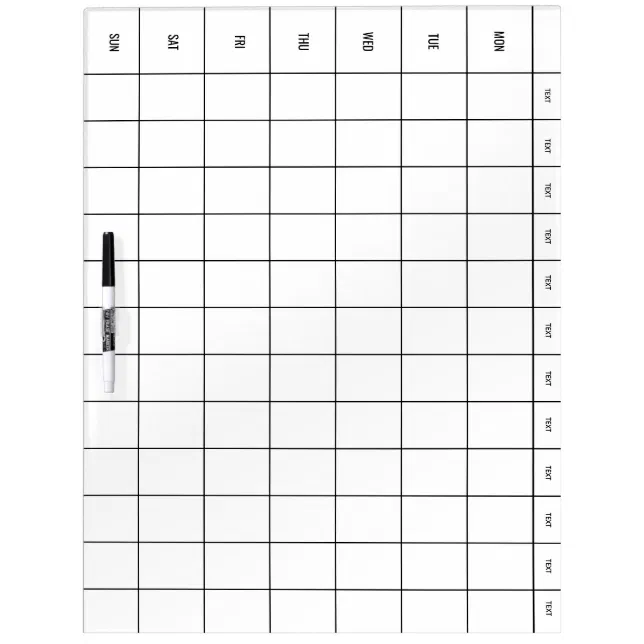 Equestrian Barn Manager Horse Lesson Timetable Dry Erase Board Zazzle