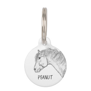 Equestrian Bridle Name Tag